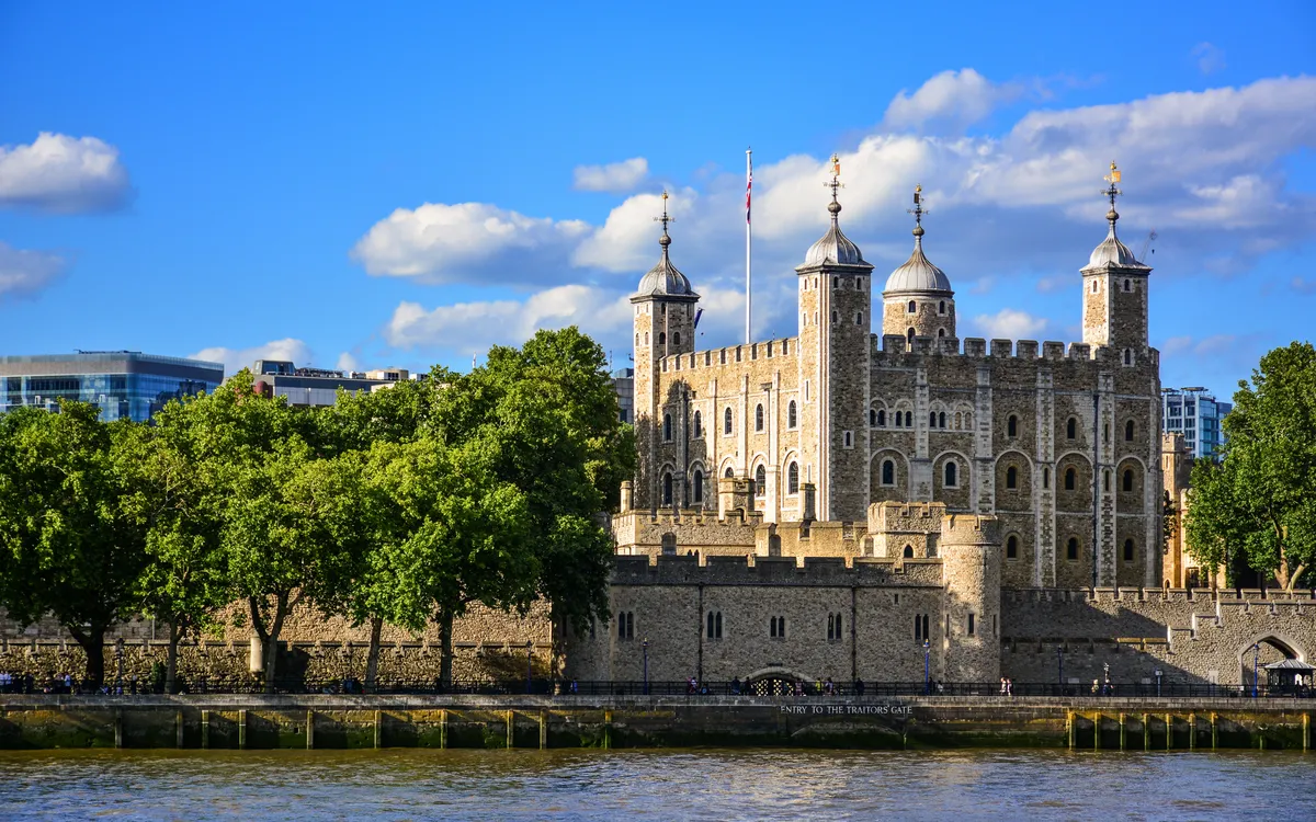 Blick auf den Tower of London