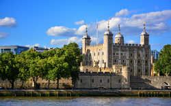 Blick auf den Tower of London