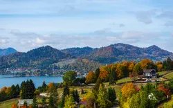 rumänisches Bergpanorama