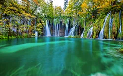 Nationalpark Plitvicer Seen in Dalmatien, Kroatien