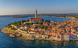 Luftaufnahme von Rovinj