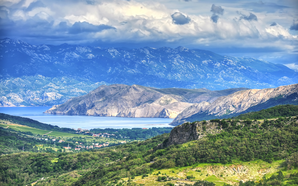 Baška auf der kroatischen Insel Krk