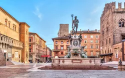 Piazza Del Nettuno in Bologna