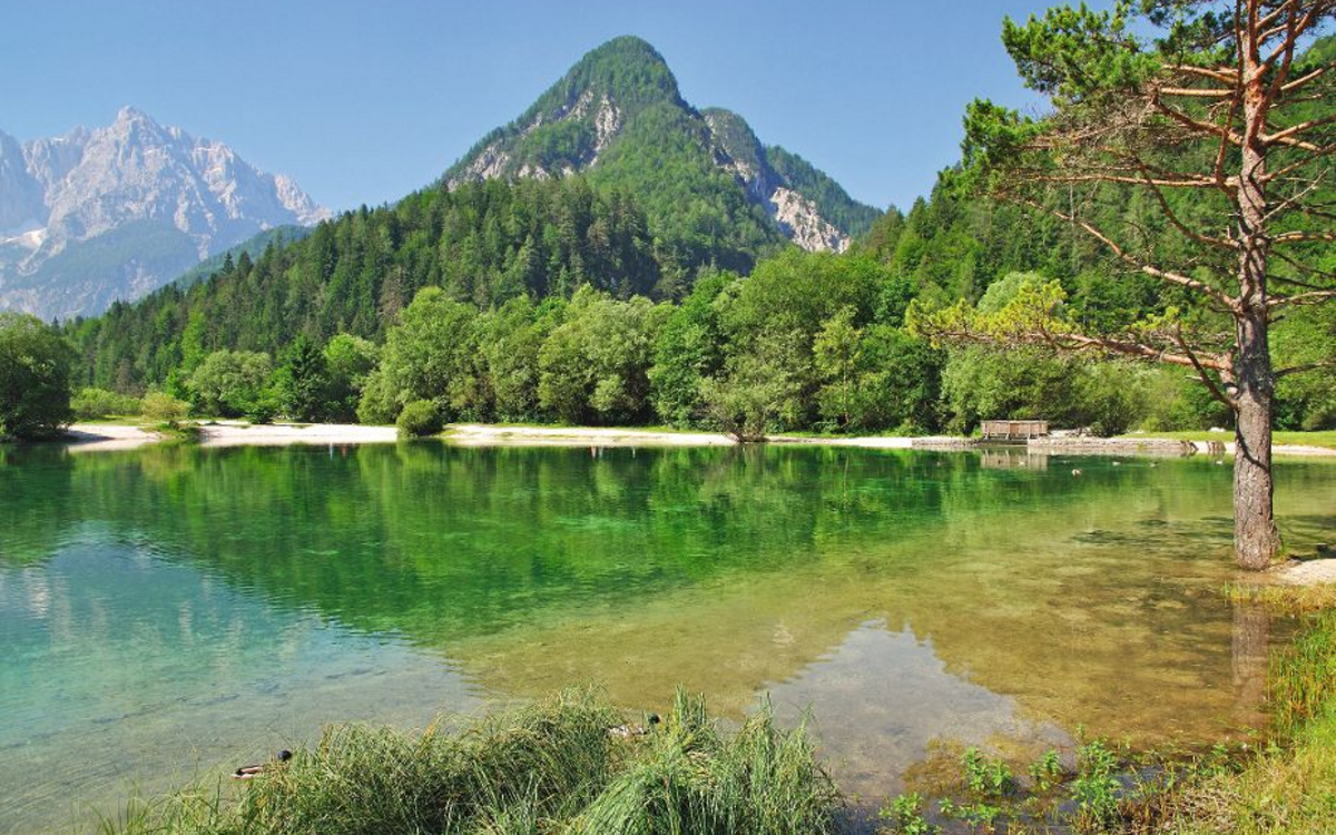 Jasna-See bei Kranjska Gora