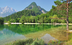 Jasna-See bei Kranjska Gora