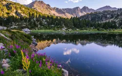 Estany Primer de Pessons in Andorra