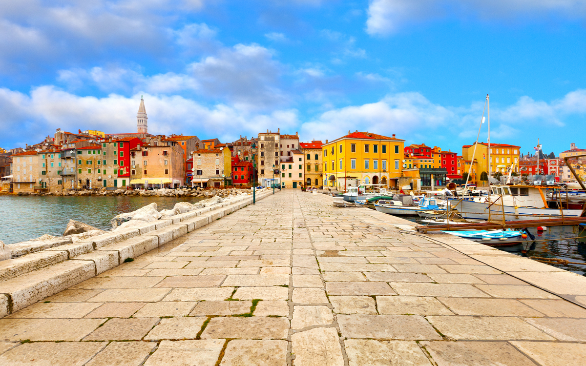 Rovinj in Kroatien