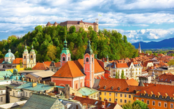 Panorama von Ljubljana