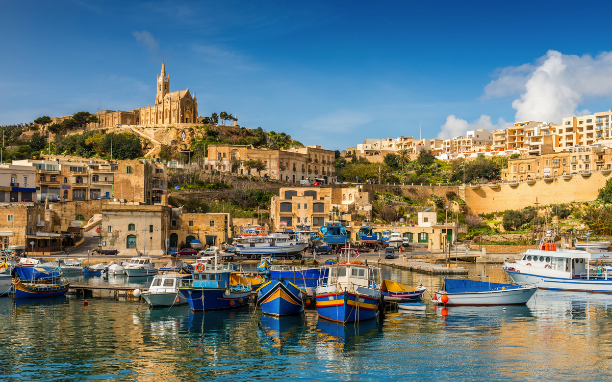 Mgarr auf der maltesischen Insel Gozo