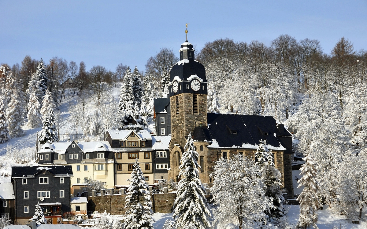 Kirche in Lauscha,