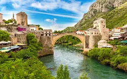 Die alte Brücke in Mostar