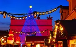 Potsdamer Weihnachtsmarkt in Brandenburg, Deutschland
