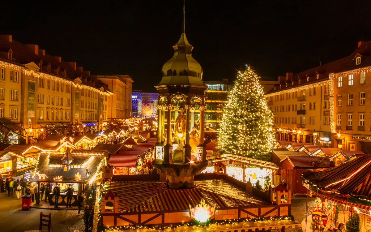 Magdeburger Weihnachtsmarkt auf dem Alten Markt