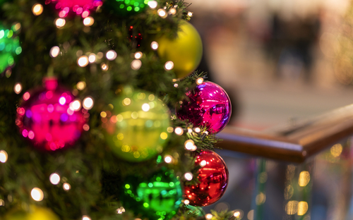 geschmückter Weihnachtsbaum