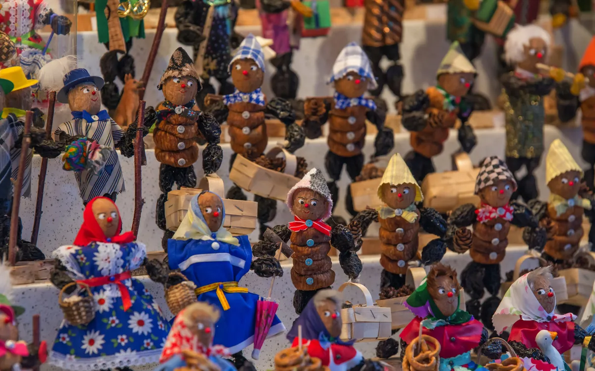 Zwetschgenmännla auf dem Nürnberger Weihnachtsmarkt