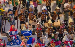 Zwetschgenmännla auf dem Nürnberger Weihnachtsmarkt