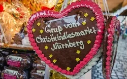 Christkindlesmarkt in Nürnberg, Deutschland