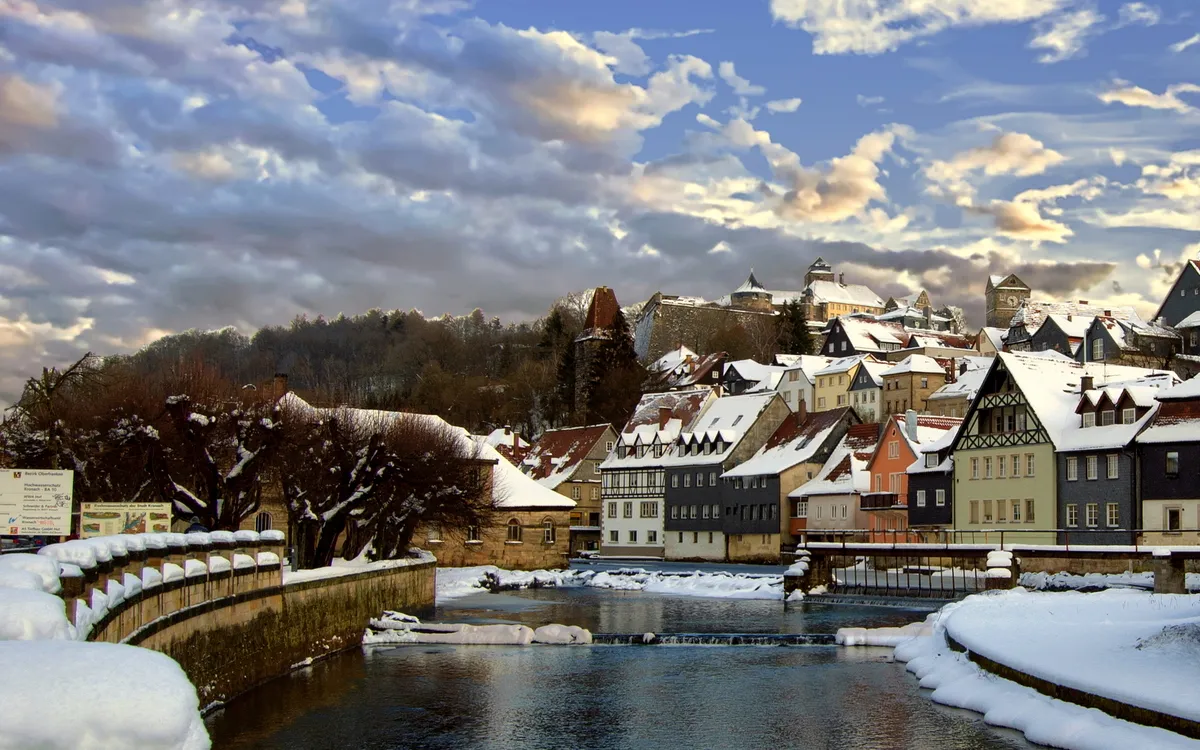 winterliches Kronach
