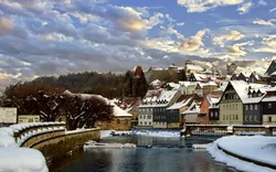 winterliches Kronach