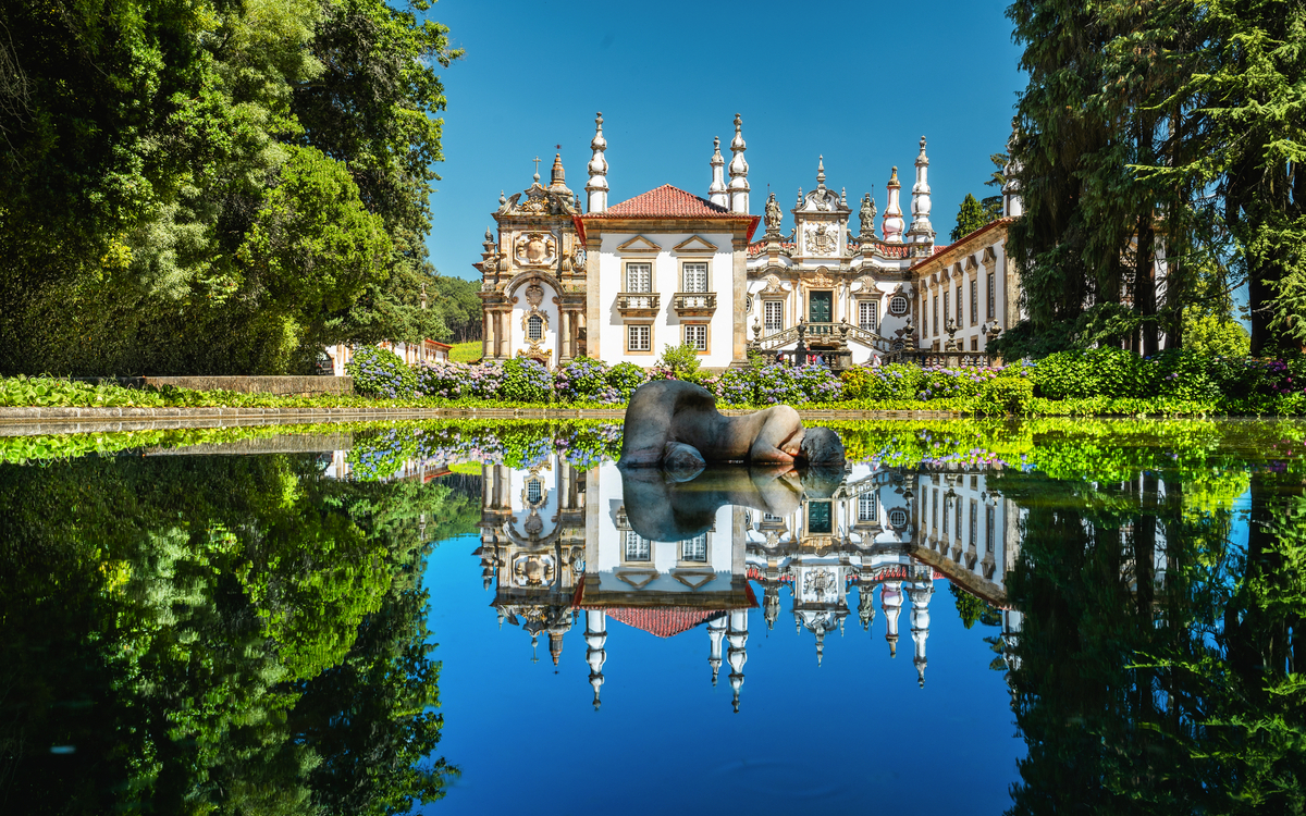 Mateus-Palast in Vila Real