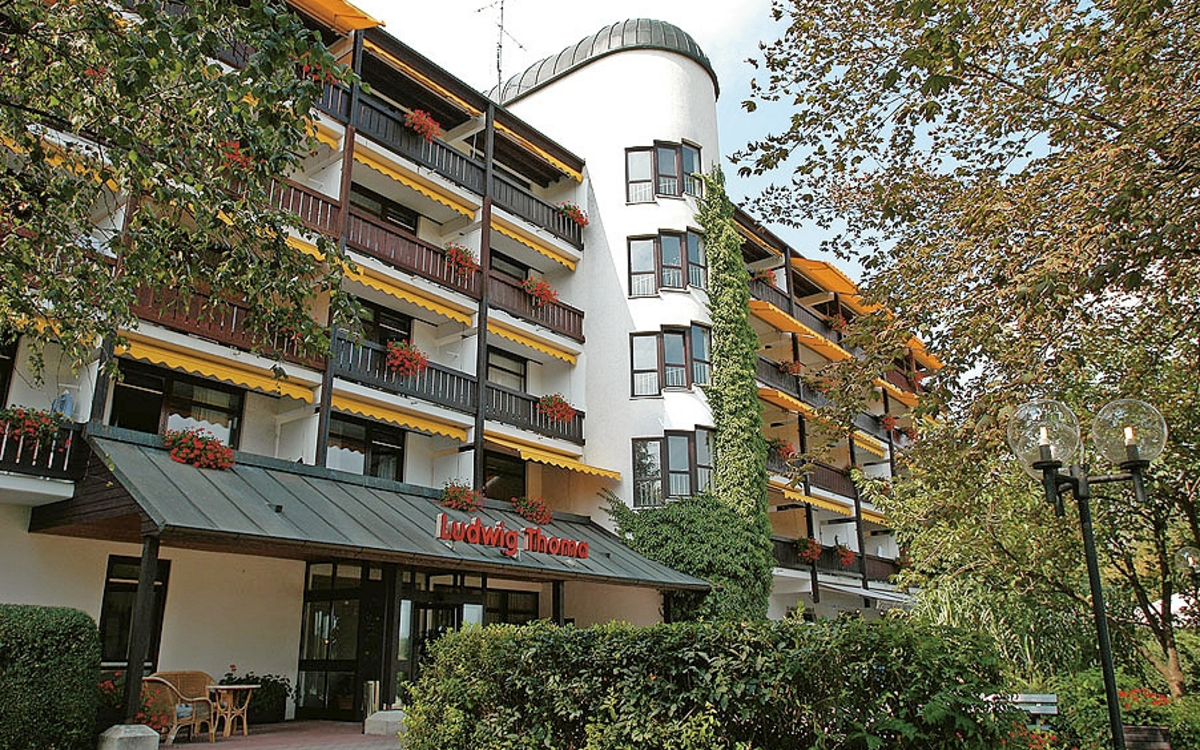 Thermalhotel Ludwig Thoma Außenansicht
