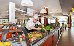 Kurhotel Ikar Plaza Speisesaal